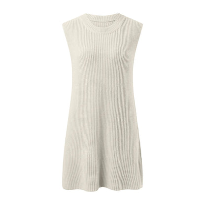 CM | Vestido de Encaje Blanco Fiesta Vestido Largo sin Espalda con Cintura Alta