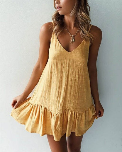 CM | Minivestido ligero con tirantes finos para un look veraniego relajado