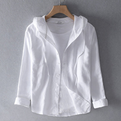 CM | Elegante blusa con capucha