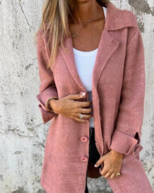 CM | Abrigo largo chic para mujer
