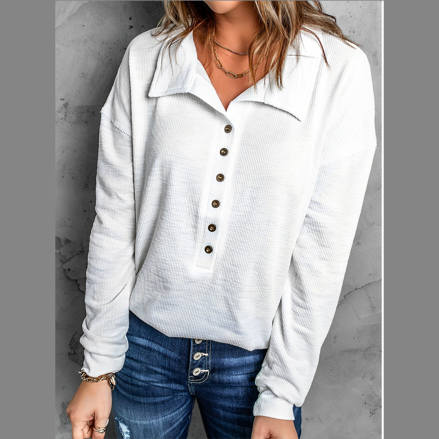 CM | Blusa de invierno informal y cómoda