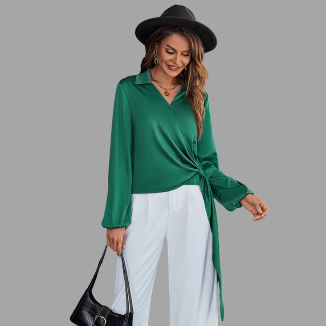 CM | Blusa elegante y desenfadada