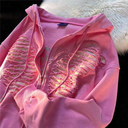 CM | Sudadera de invierno con capucha elegante y sin esfuerzo