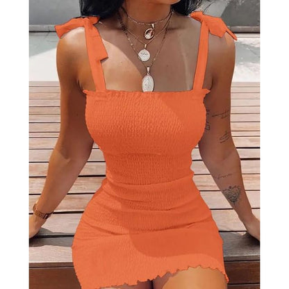 CM | Mini vestido con tirantes YS10016