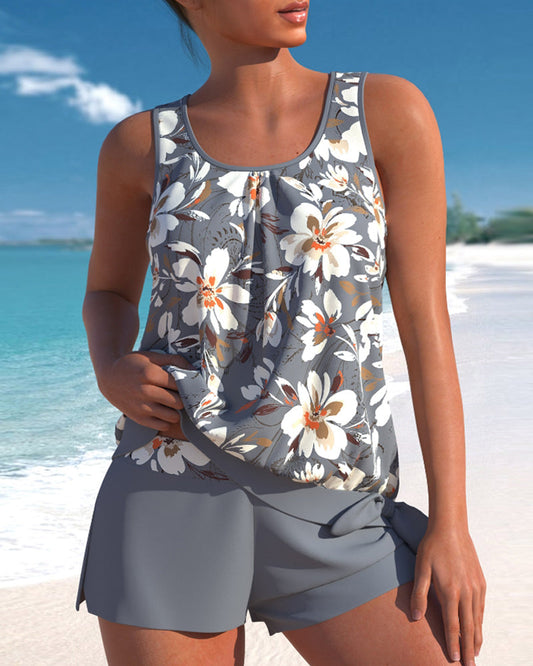 CM | Tankini con estampado floral