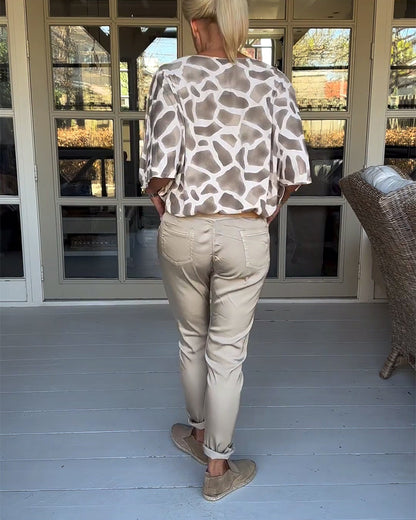 CM | Una blusa atemporal y elegante