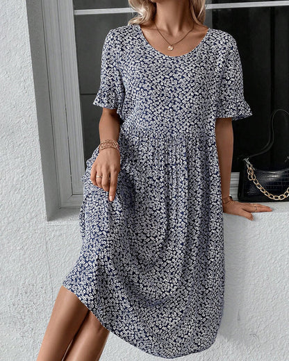 CM | Vestido midi floral