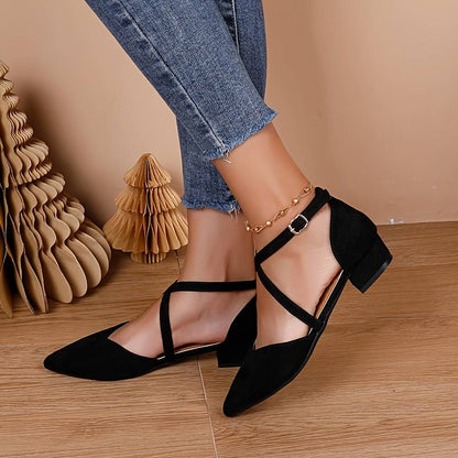 CM | Sandalias de tacón bajo para mujer con estilo