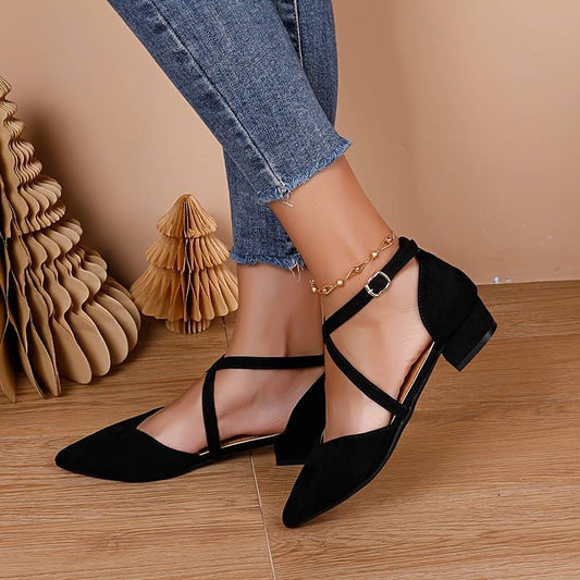 CM | Sandalias de tacón bajo para mujer con estilo