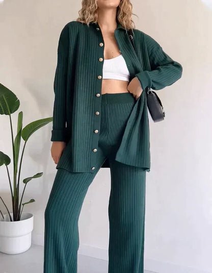 CM | Blusa y pantalón modernos y vaporosos