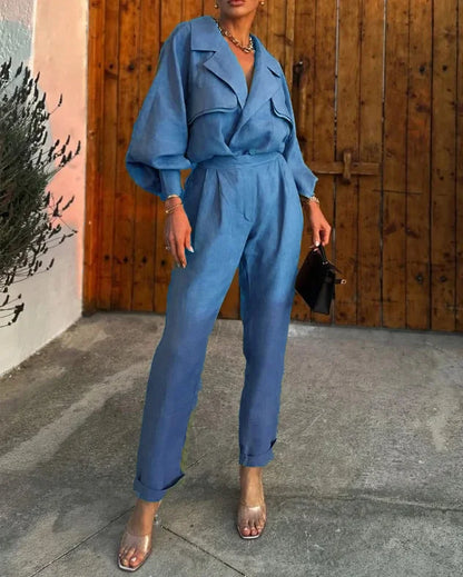CM | Conjunto de invierno moderno y elegante