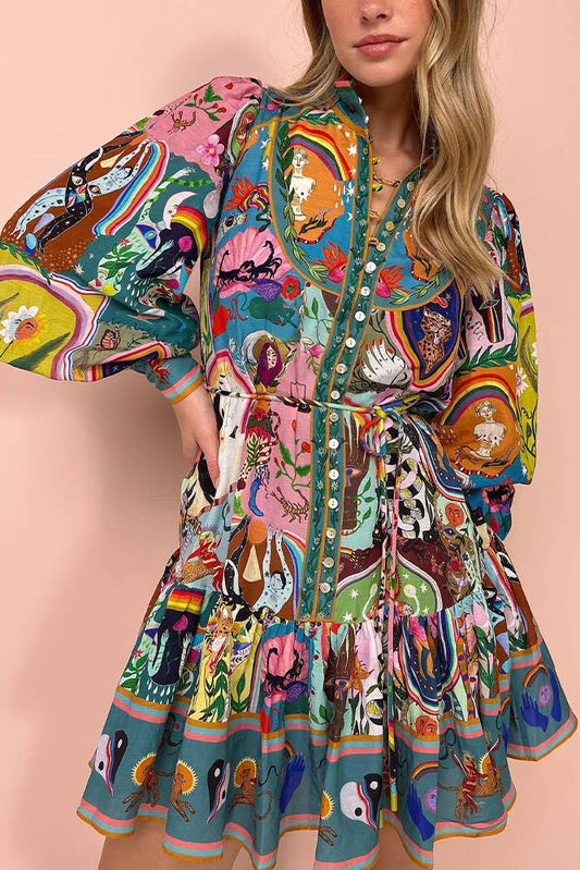 CM | Whimsical Tales Vestido corto