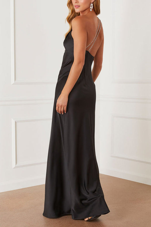 CM | Zaine maxi vestido de un hombro
