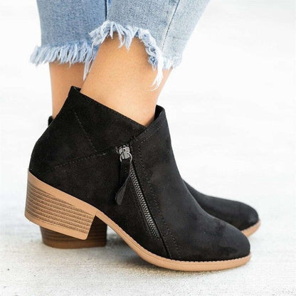 CM | BOTAS ORTOPÉDICAS DE MUJER PARA OTOÑO CON TACÓN