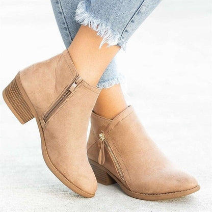 CM | BOTAS ORTOPÉDICAS DE MUJER PARA OTOÑO CON TACÓN