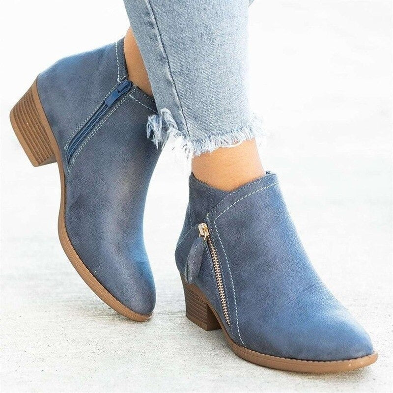 CM | BOTAS ORTOPÉDICAS DE MUJER PARA OTOÑO CON TACÓN