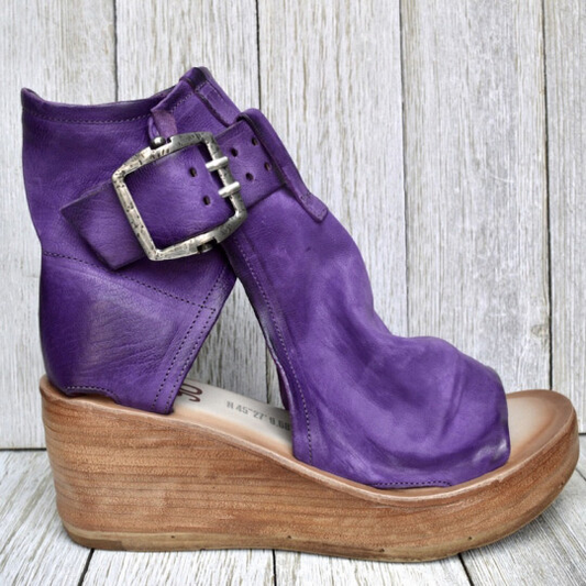 CM | Sandalias de cuña boho
