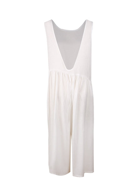 CM | Chaleco Casual Mono Pierna Ancha