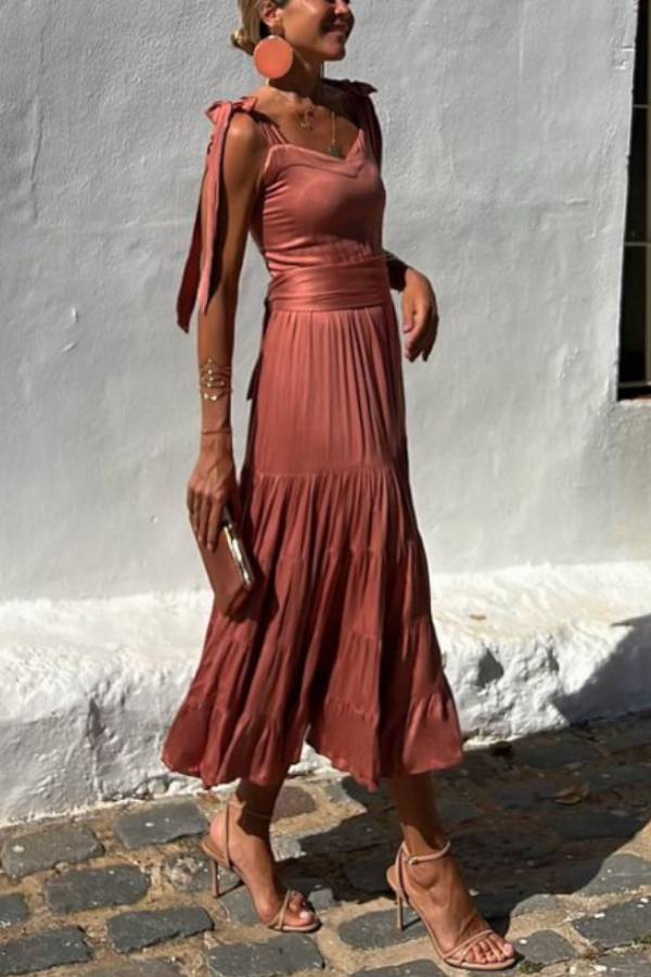 CM | Vestido midi de azulejos Rocio