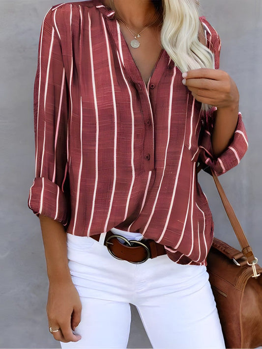 CM | Blusa de rayas de primavera