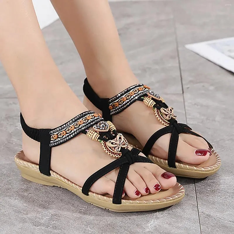 CM | SANDALIAS RETRO DE ESTILO BOHEMIO