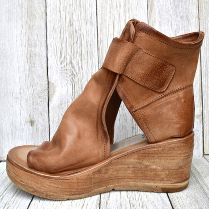 CM | Sandalias de cuña boho