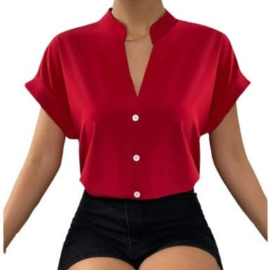 CM | Blusa de verano con cuello en V