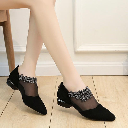 CM | Sandalias de tacón de cuña Lattice