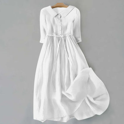CM | Elegante vestido monocolor