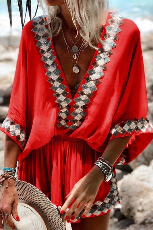 CM | Feel That Sun Kimono Bordado Romano