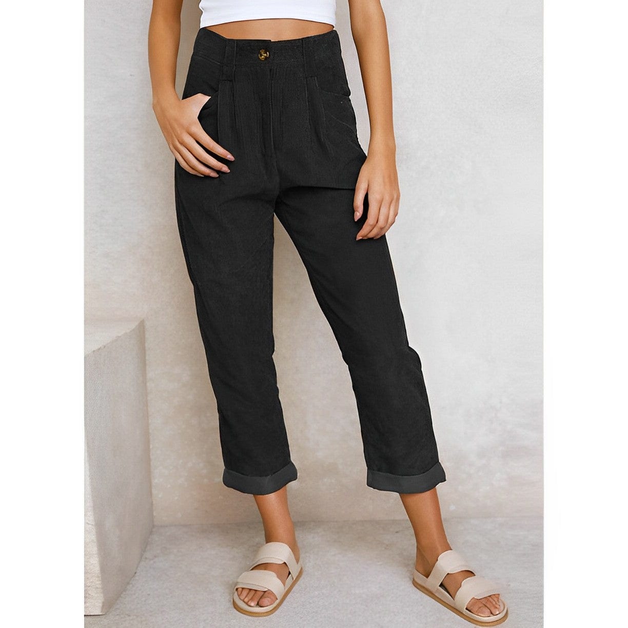 CM | Elegantes pantalones de pana