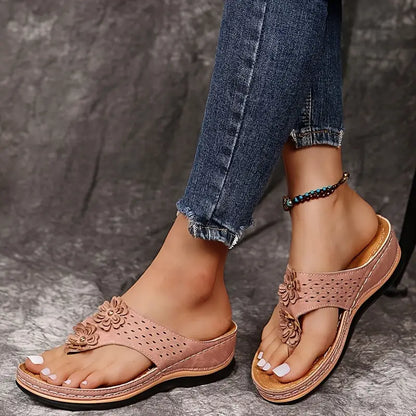 CM | CHANCLAS FLOR SANDALIAS ORTHO