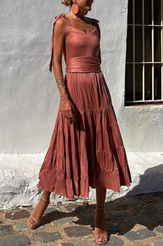 CM | Vestido midi de azulejos Rocio