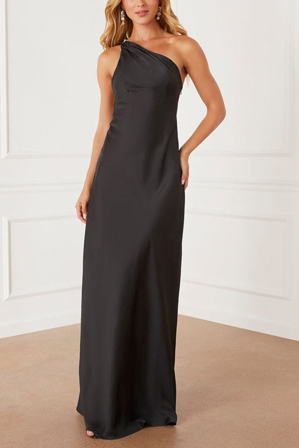 CM | Zaine maxi vestido de un hombro