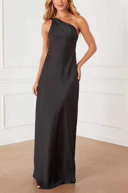 CM | Zaine maxi vestido de un hombro
