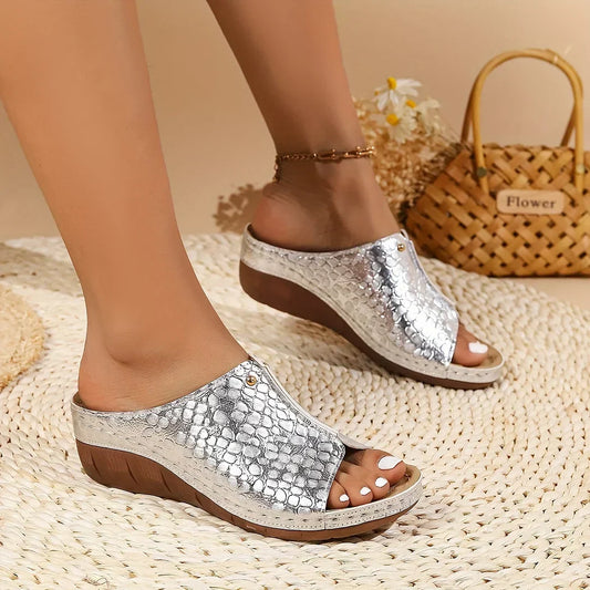 CM | SANDALIAS SLIDE CON SUELA BLANDA
