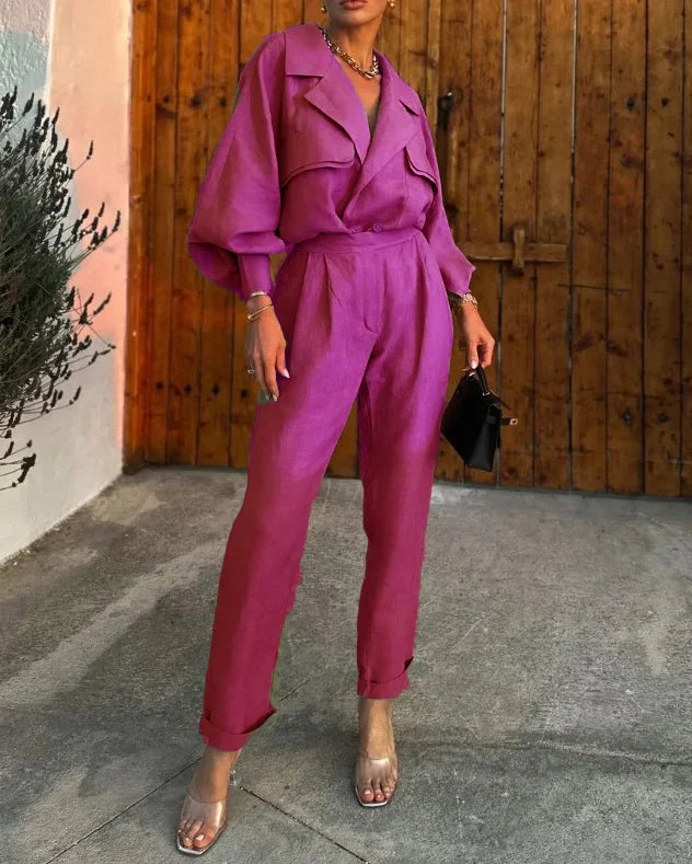 CM | Conjunto de invierno moderno y elegante