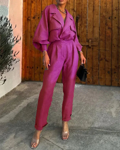 CM | Conjunto de invierno moderno y elegante