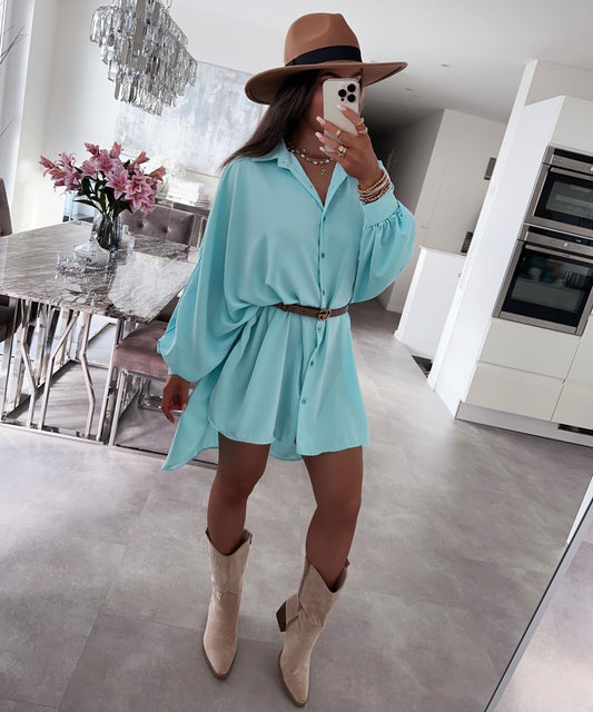 CM | Blusa turquesa