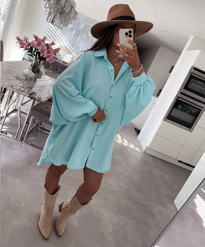 CM | Blusa turquesa