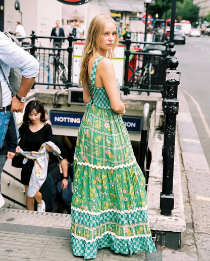 CM | Sunshine Dreams Maxi Vestido Boho