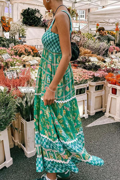 CM | Sunshine Dreams Maxi Vestido Boho