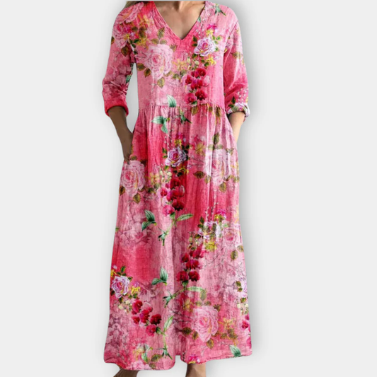 CM | Effortless Allure Maxi Vestido Boho