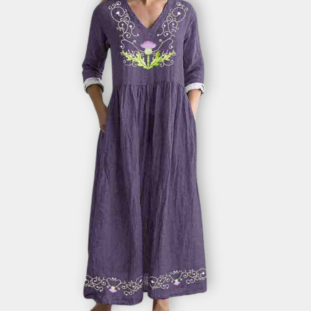 CM | Maxi Vestido Boho Breeze Vibe