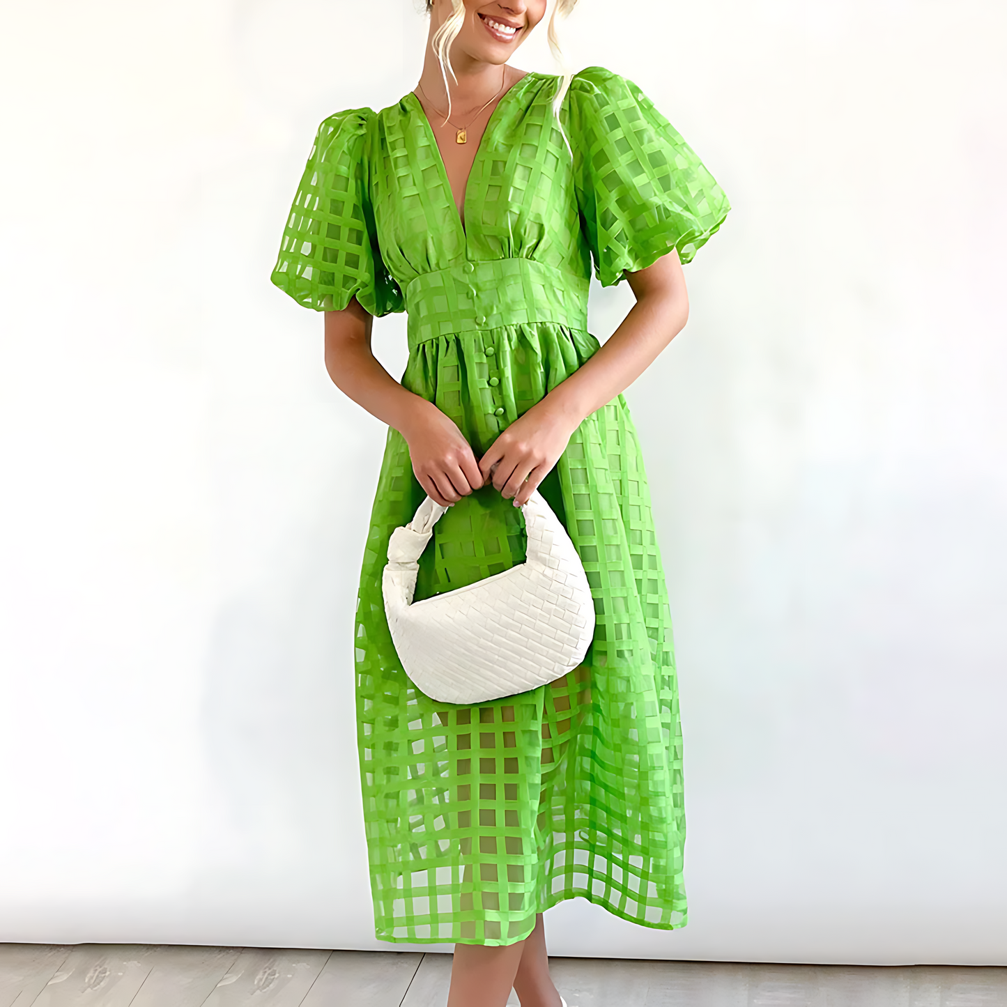 CM | Elegante vestido midi