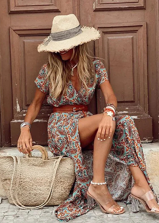 CM | Maxi Vestido Bohemio Elegante