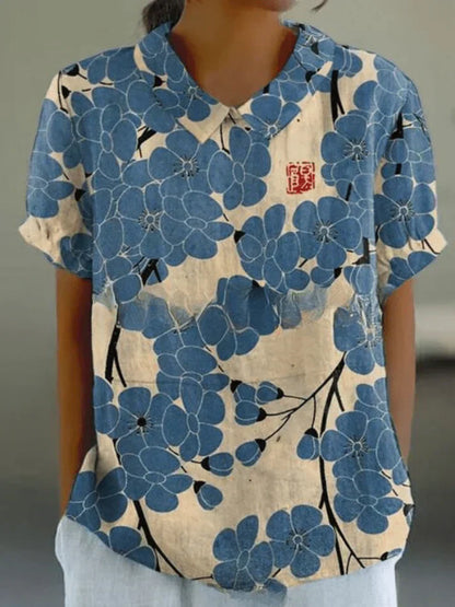CM | Blusa con estampado floral