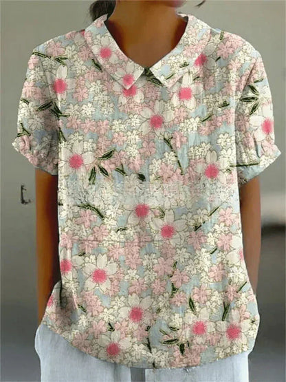 CM | Blusa con estampado floral