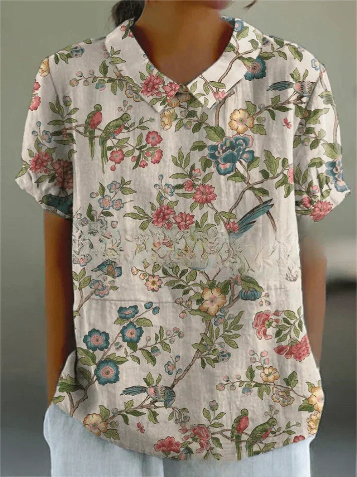 CM | Blusa con estampado floral