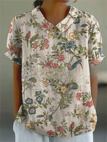 CM | Blusa con estampado floral